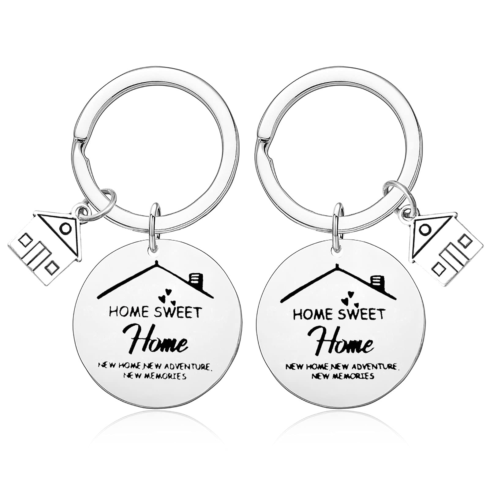 Funny Housewarming Keychain Gift for New Home Owners - Unique First Home Keepsake, New Neighbor & Family Moving-In Present - Perfect for Housewarming Parties, New Home Celebrations & Welcome Gifts
