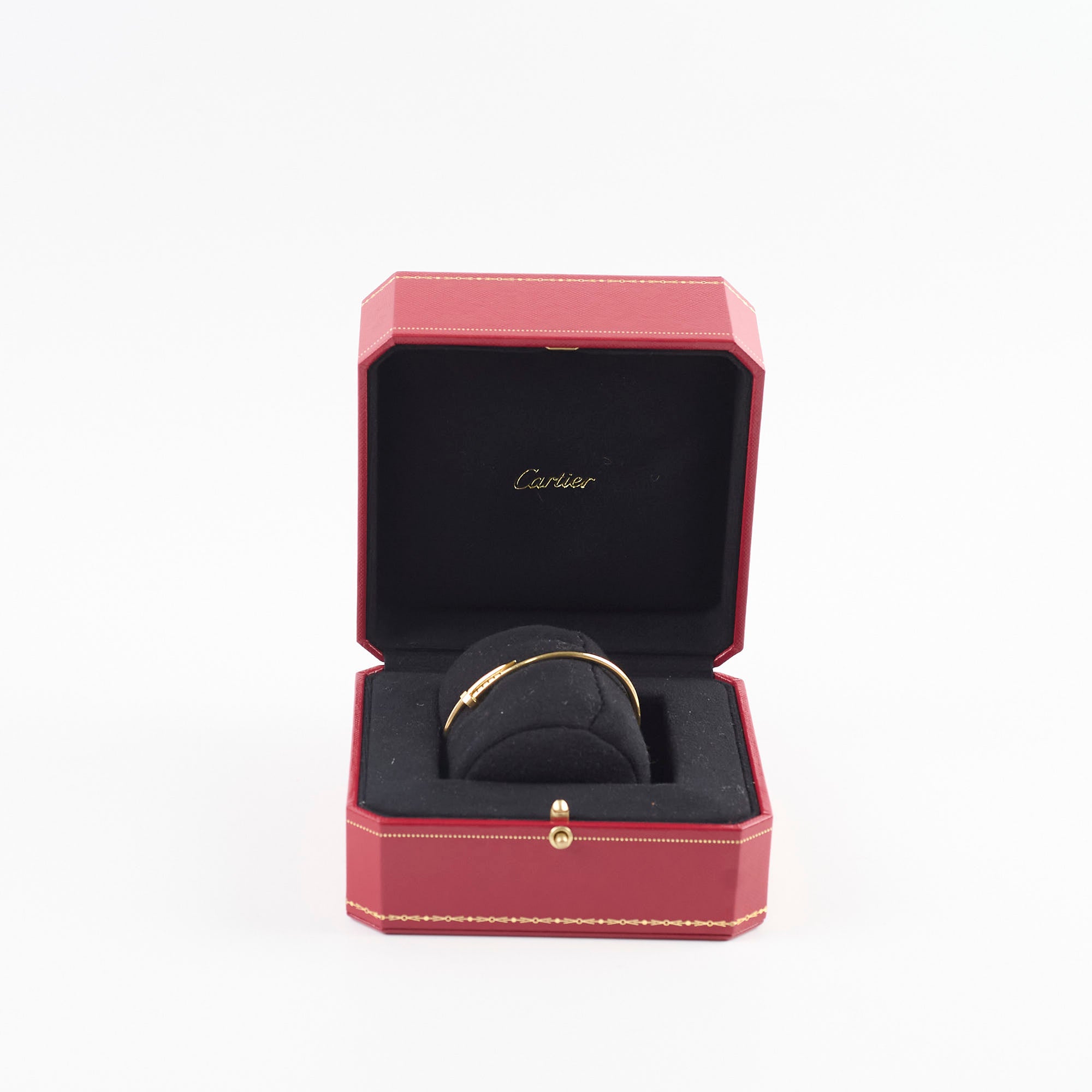 Cartier Small Model Juc Bracelet 17 Size in 18K Yellow Gold - Elegant Luxury Jewelry for Women, Perfect for Weddings, Anniversaries & Special Occasions