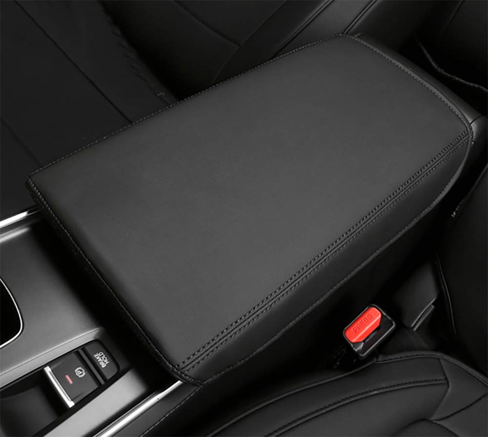 Beerte Universal Car Armrest Cover for Honda Accord 2018-2022 - Premium Black Center Console Protector | Comfort Upgrade & Interior Protection for Daily Commuting & Long Road Trips