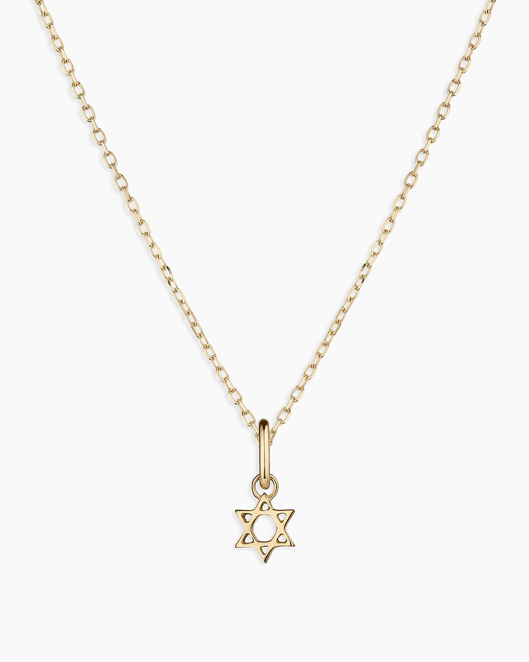 14K Gold Star of David Charm Necklace - Elegant Jewish Jewelry for Women & Men - Perfect for Hanukkah, Bar Mitzvah & Everyday Wear