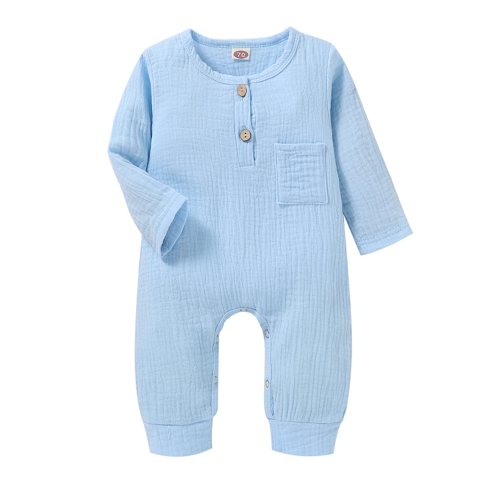 Adorable Newborn Baby Girl Clothes - Long Sleeve Floral Romper Jumpsuit & Coveralls for Infants | Perfect for Photoshoots, Playdates & Special Occasions