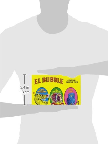 El Bubble Bubble Gum Cigars - 36 Count Box | Fun Novelty Candy for Parties, Gags & Pranks | Perfect for Birthdays, Halloween & April Fools' Day