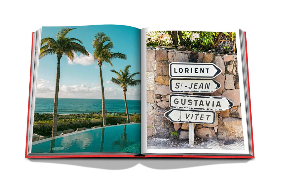 Assouline St. Barths Freedom Coffee Table Book - Luxury Travel Photography & Island Lifestyle - Perfect for Home Decor, Beach House Styling & Travel Inspiration