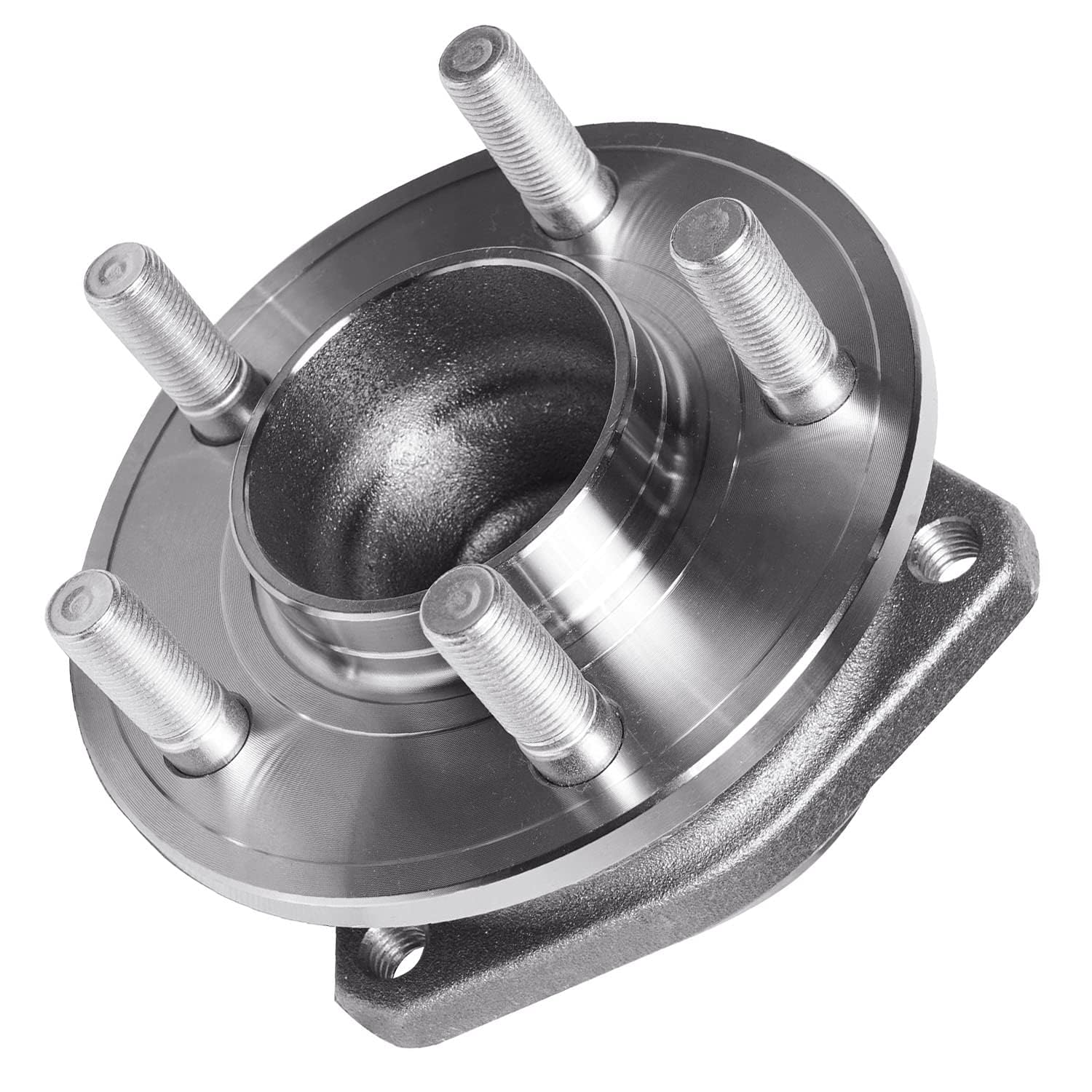 Detroit Axle 4-Piece Wheel Bearing Hub Kit for 2012-2014 Chrysler 300, Dodge Challenger & Charger - Front & Rear Wheel Bearing Replacement - Perfect for DIY Repairs & Smooth Ride Maintenance