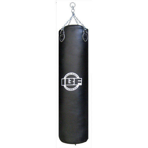IBF 100lbs Heavy Punching Bag for Boxing, MMA, Kickboxing & Home Gym Training - Durable Workout Equipment for Strength & Fitness