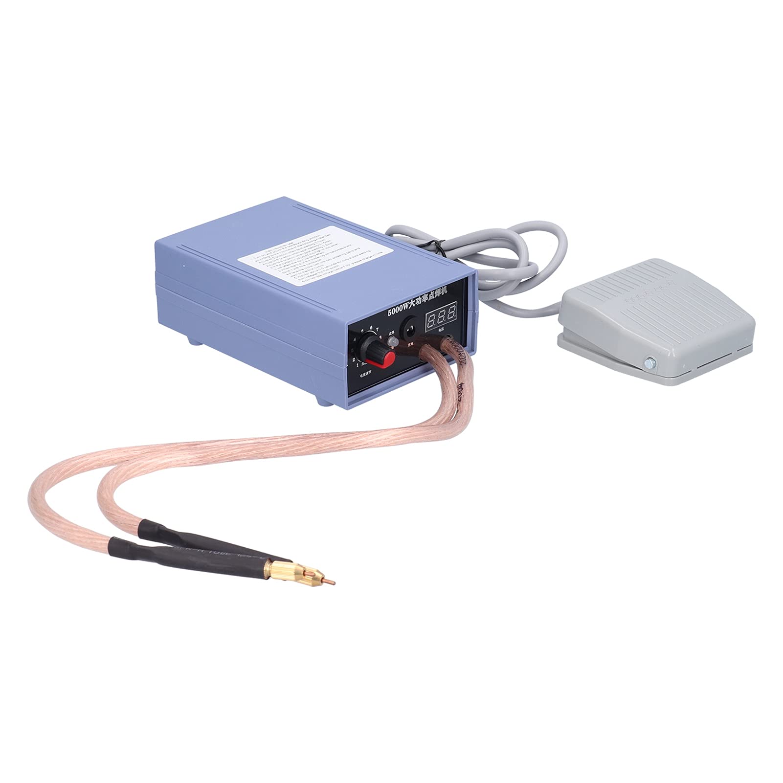 Professional Portable Spot Welder Machine - 5000W High Power Handheld DIY Battery Welding Tool for Lithium/Nickel Strips | Home Workshop, Jewelry Repair & Electronics Projects (US Stock)