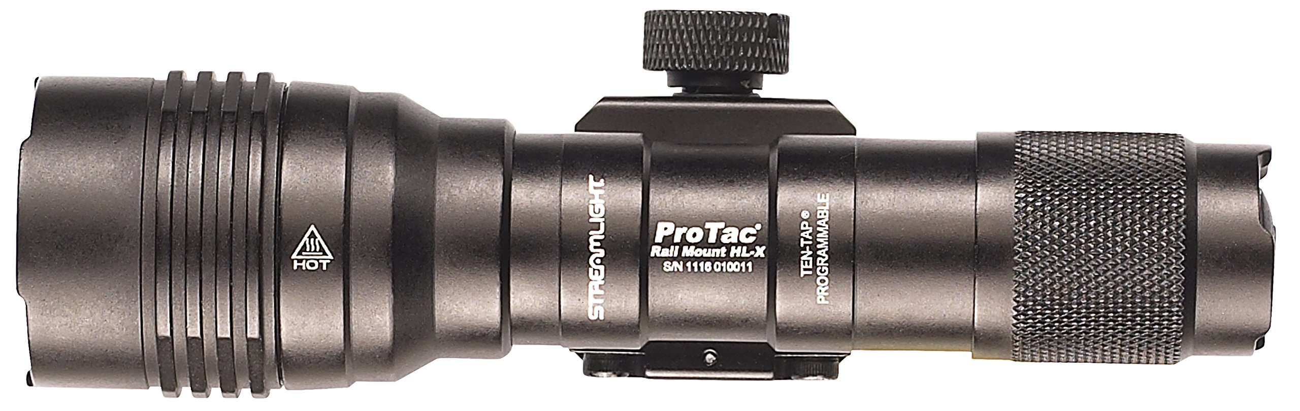 Streamlight 88066 ProTac Rail Mount HL-X 1000-Lumen Tactical Flashlight with Remote Switch | Weapon Light for Rifles & Shotguns | Includes CR123A Batteries & Mounting Clips | Ideal for Hunting, Home Defense & Tactical Operations