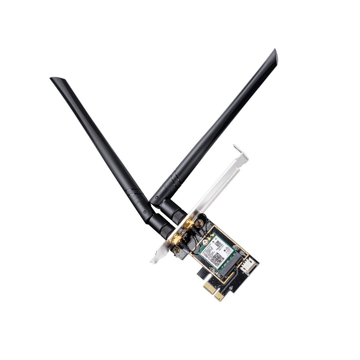 Cudy WE3000 AX5400 Tri-Band WiFi 6 PCIe Adapter with Bluetooth 5.2 - High-Speed Wireless Network Card for Gaming, Streaming & Home Office