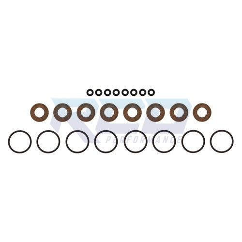 Fel Pro 6.6L Duramax 2011-2016 LML Fuel Injector O-Ring Set - Replacement Seals for Diesel Engine Maintenance & Repair