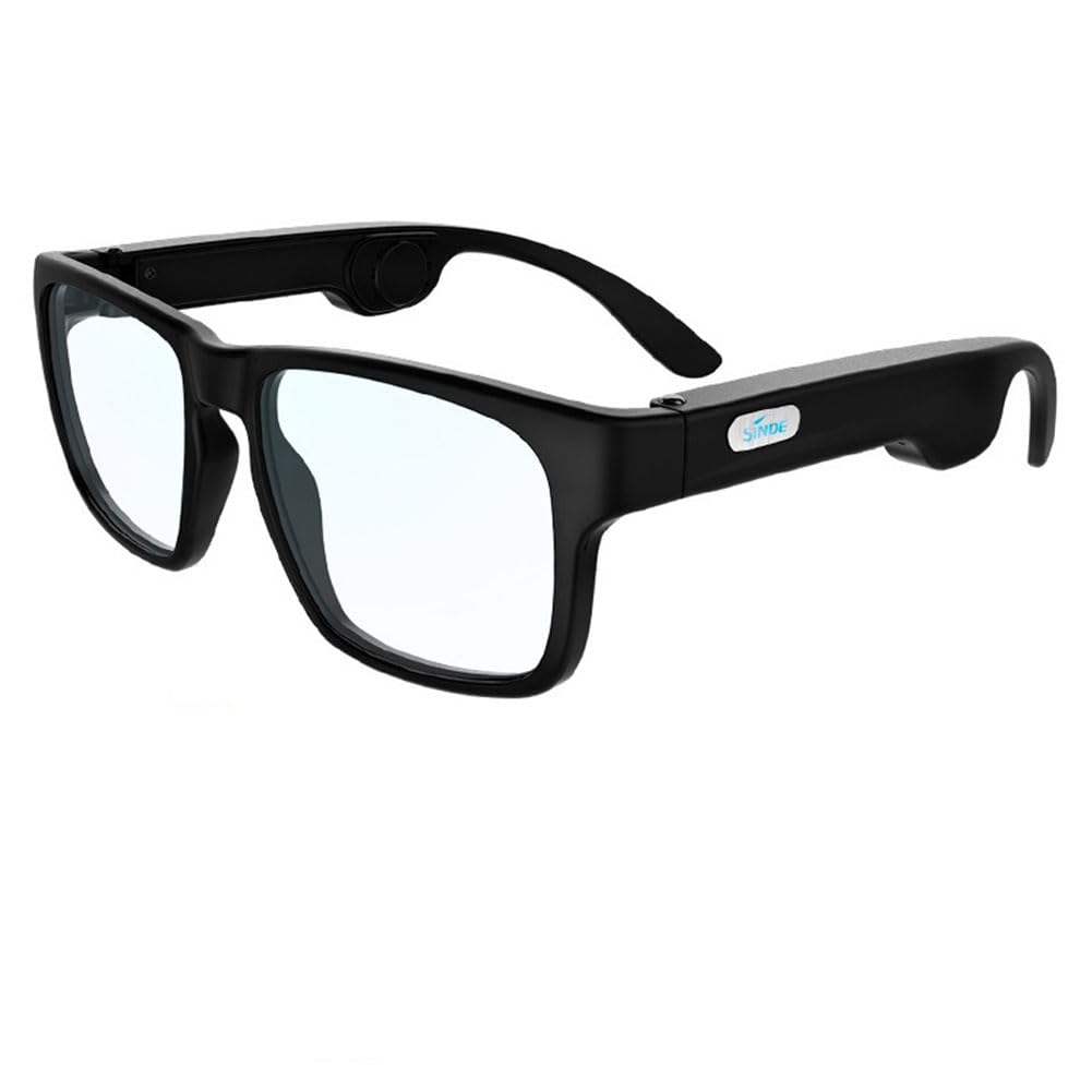 NMVB Smart Glasses with Bone Conduction Technology - Wireless Bluetooth 5.0 Stereo Headphones & Polarized Sunglasses - Compatible with Prescription Lenses - Perfect for Running, Cycling, and Outdoor Activities