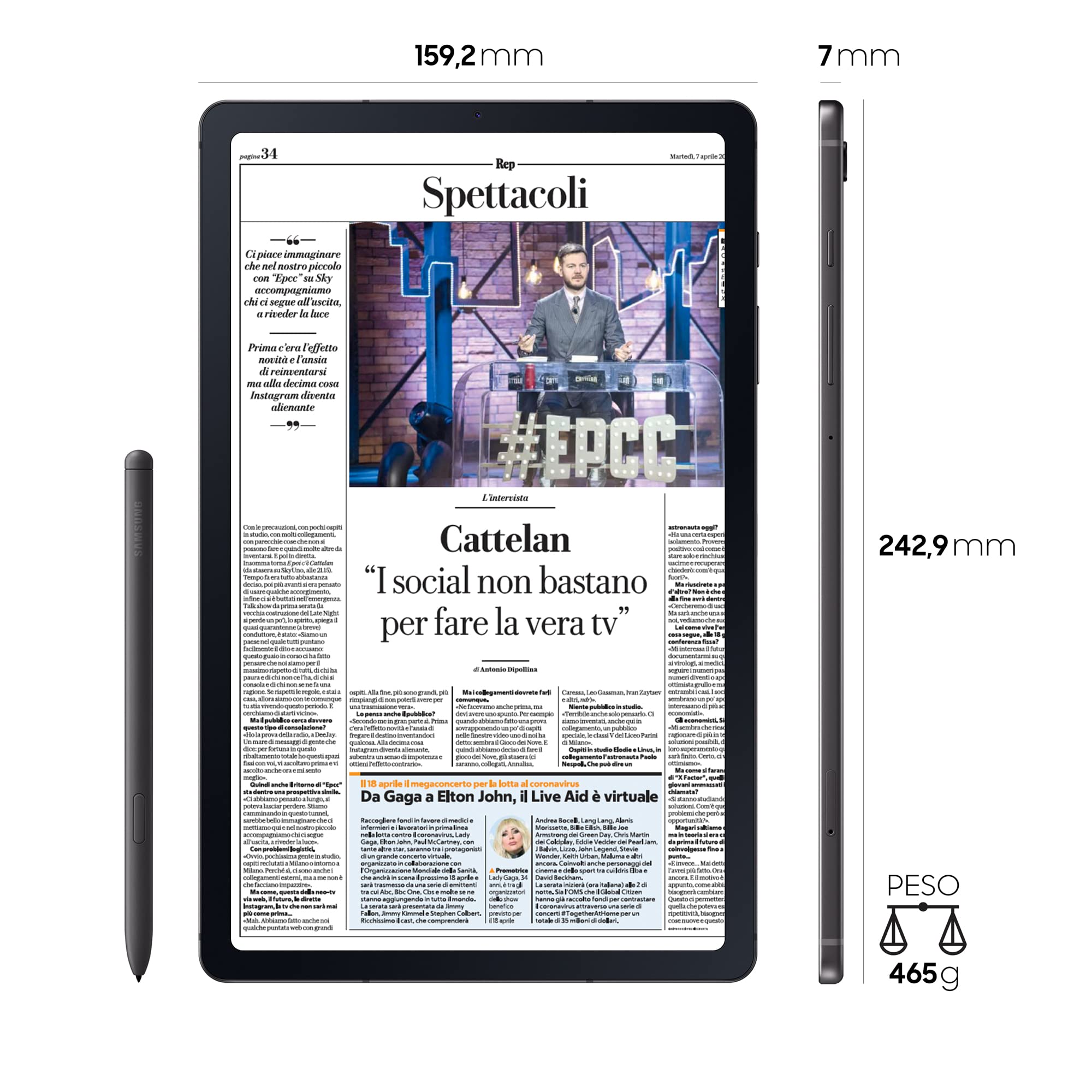 Samsung Galaxy Tab S6 Lite 10.4