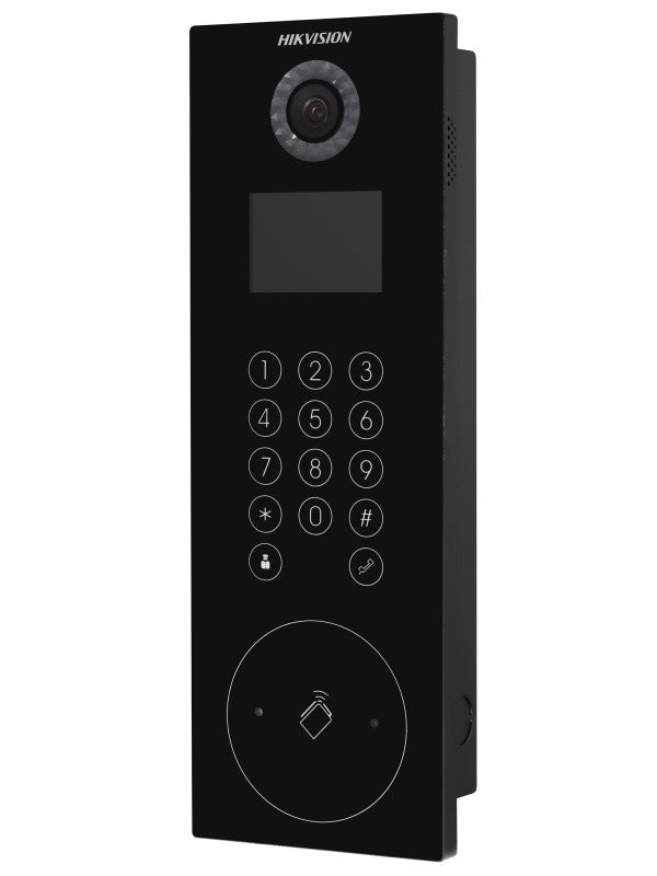 Hikvision DS-KD8103-E6 Video Intercom Apartment Door Station - Secure Entry System for Multi-Family Buildings & Smart Homes