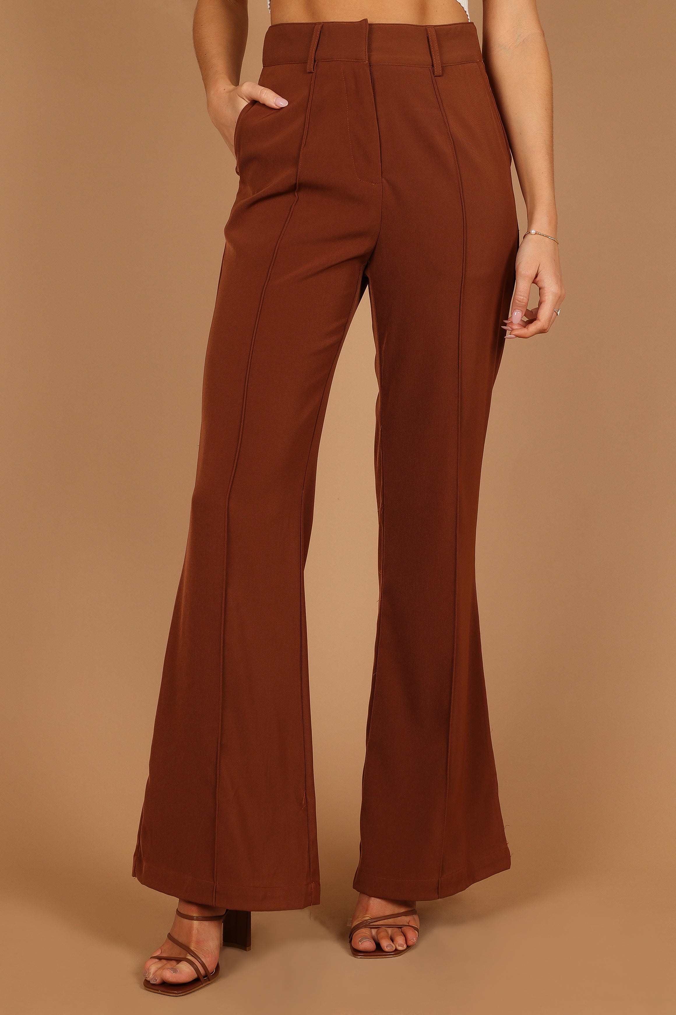 Burland Brown Pants for Men - Comfortable Casual Trousers for Everyday Wear | Perfect for Office, Travel & Outdoor Activities
