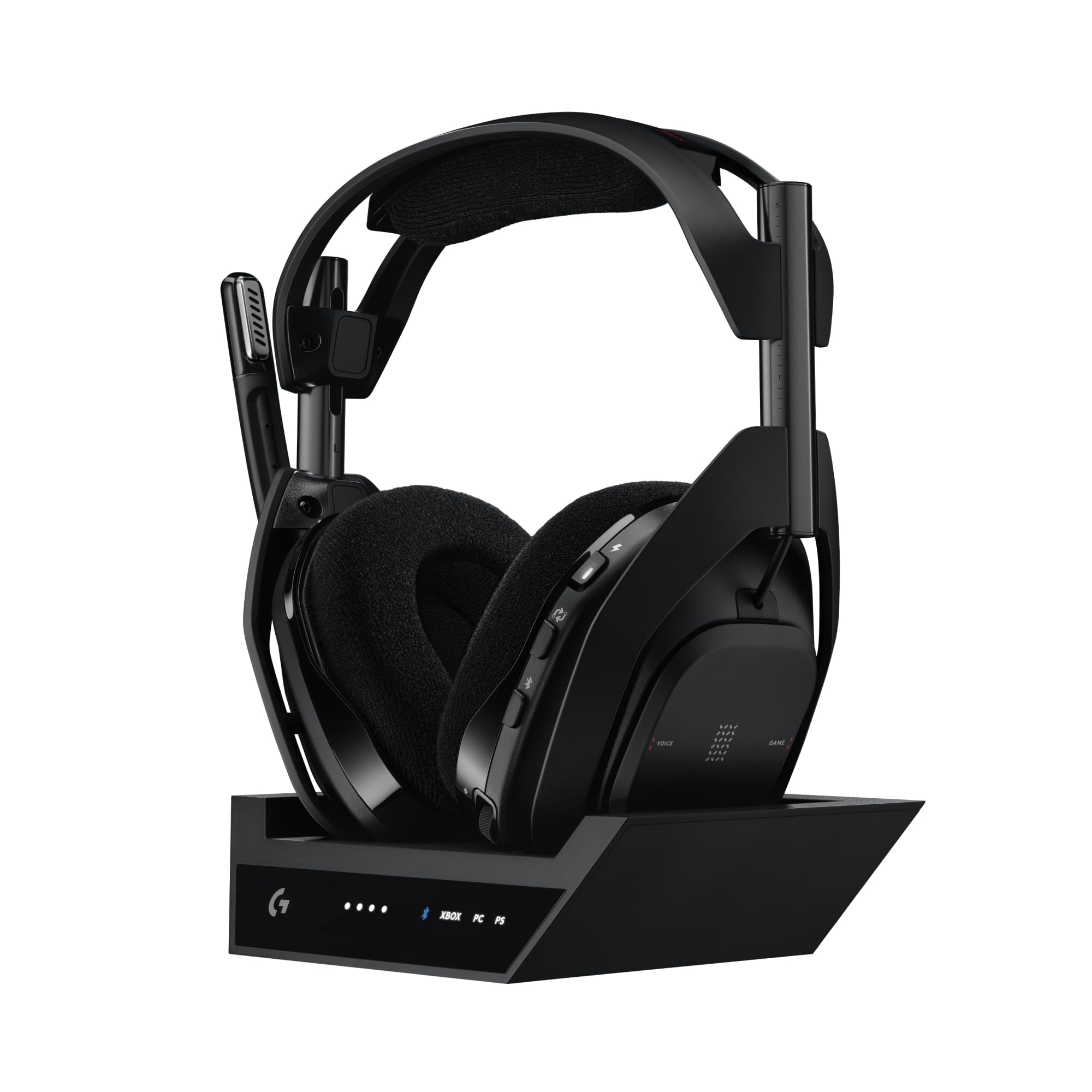 Logitech G Astro A50 X Wireless Gaming Headset with Base Station - Omni-Platform for PS5, Xbox & PC, PLAYSYNC HDMI 2.1 4K 120Hz VRR, 24hr Battery, 2.4GHz & Bluetooth - Black | Perfect for Competitive Gaming & Immersive Home Entertainment
