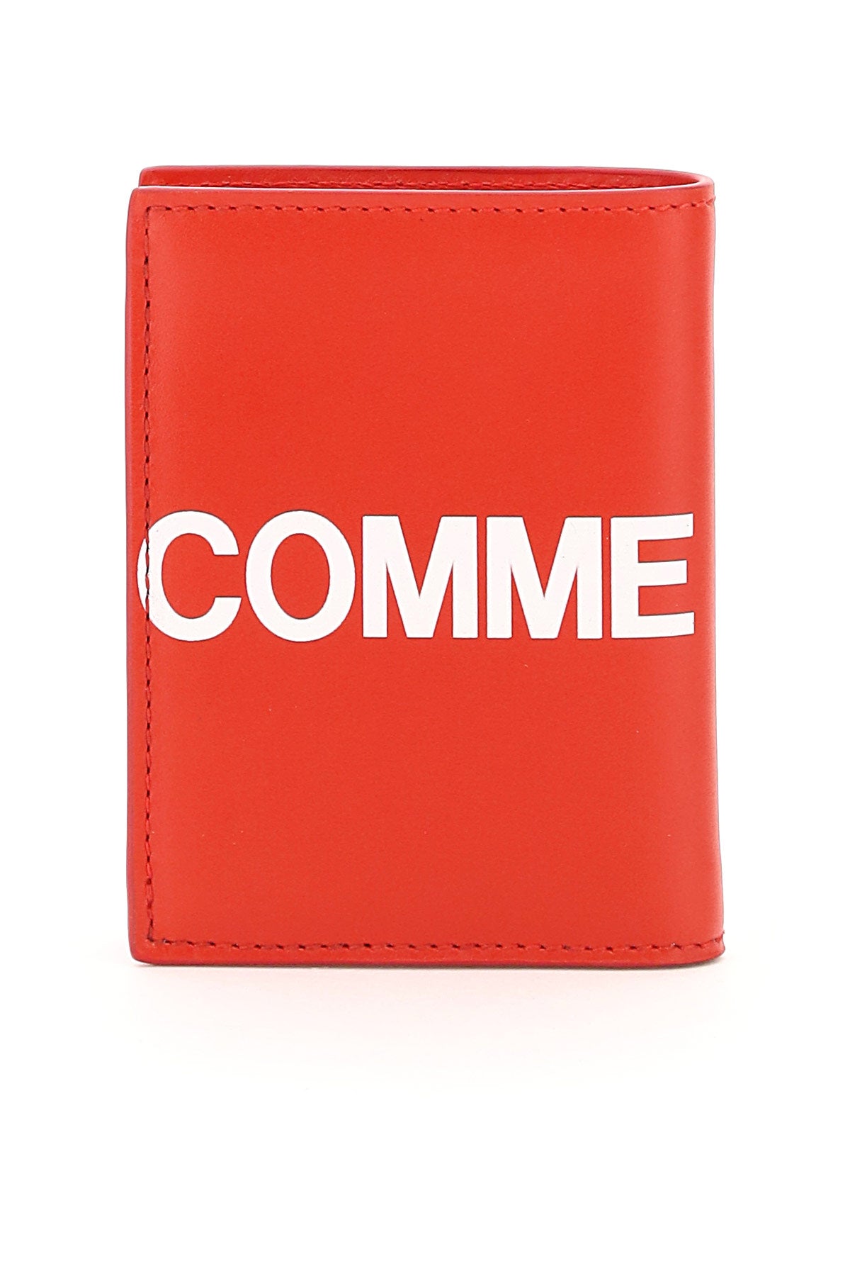 Comme des Garçons Small Bifold Wallet with Large Logo - Stylish & Compact Men's Wallet for Everyday Use & Travel