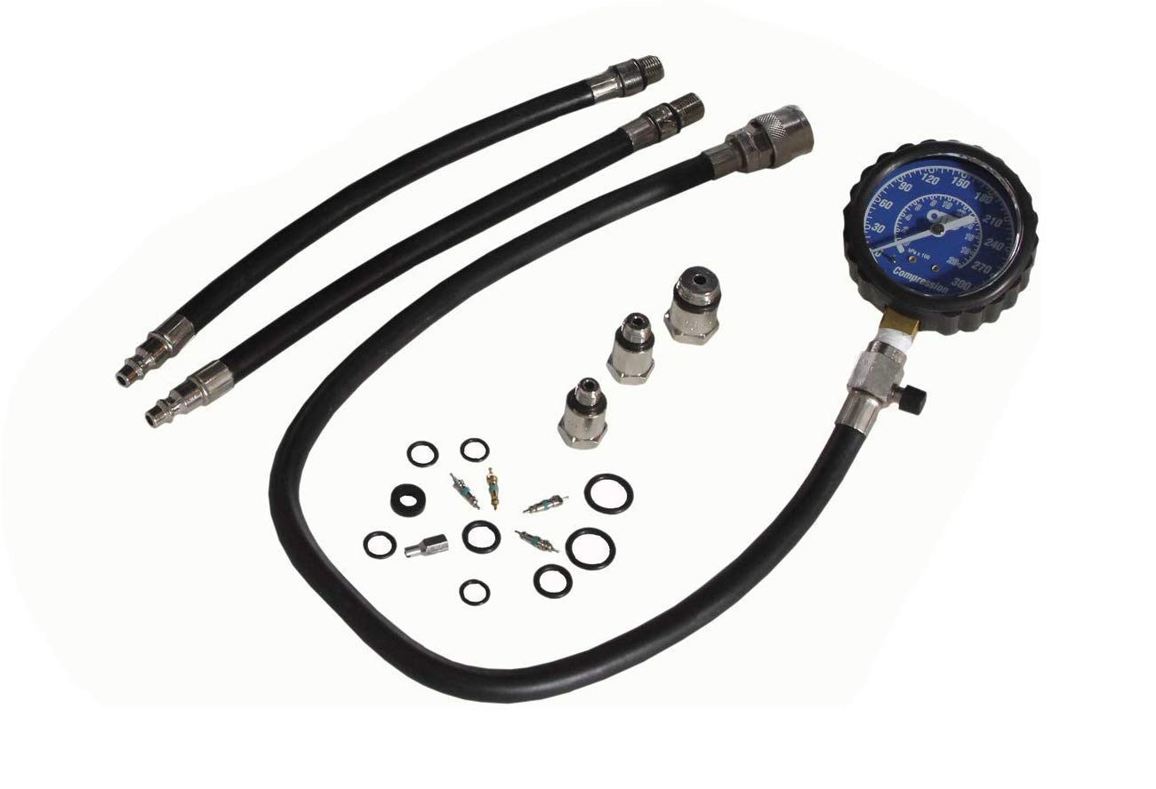 OTC 5606 Professional Compression Tester Kit - Accurate Gasoline Engine Diagnostic Tool for Cars, Trucks & Motorcycles | Perfect for Mechanics & DIY Auto Repair