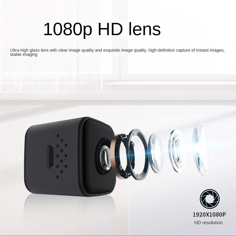Hoaker Mini Sports Camera 1080P FHD Waterproof Action Camera - 30M Underwater Diving, Cycling, Outdoor Adventure Recorder for Extreme Sports & Travel Vlogging