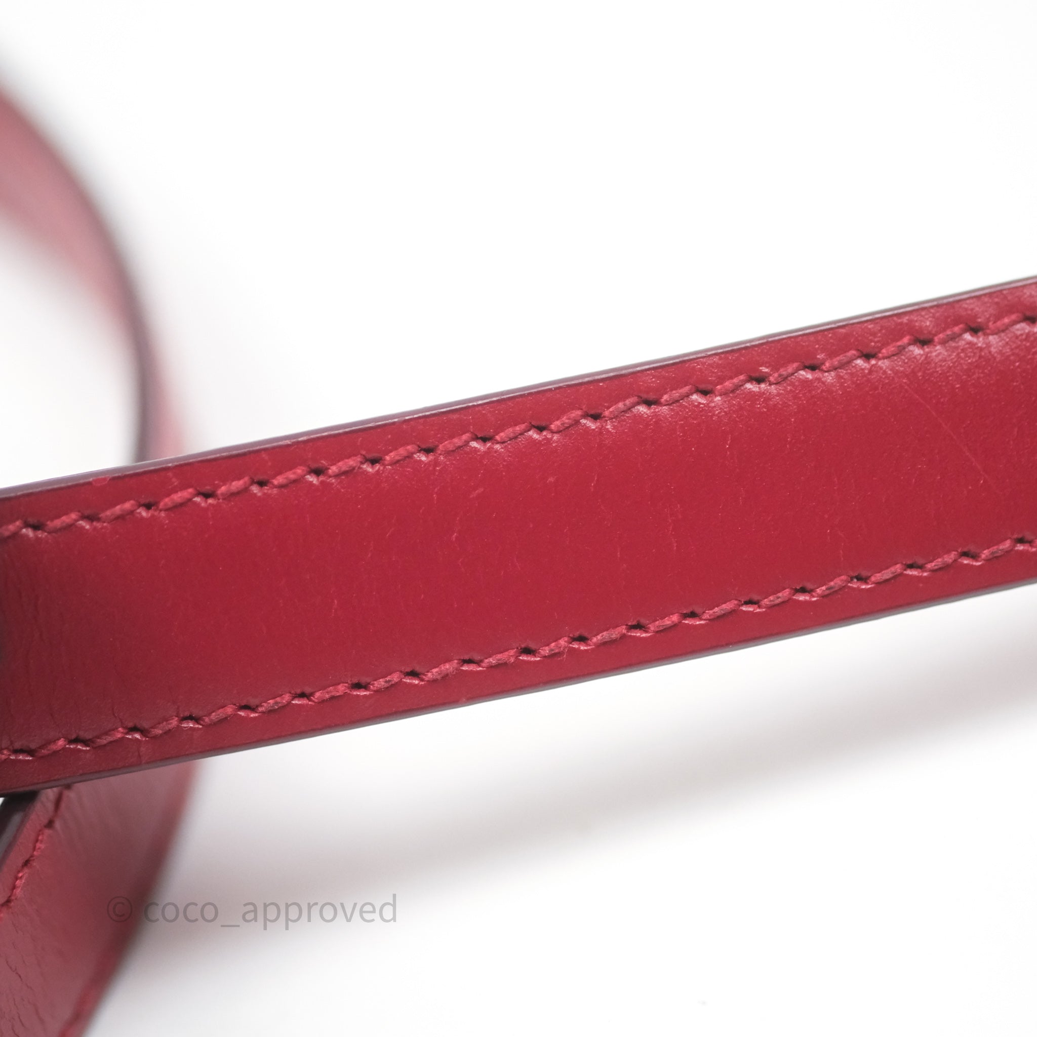 Celine Small Classic Box Flap Bag in Red Calfskin Leather - Perfect for Work, Date Night & Everyday Luxury
