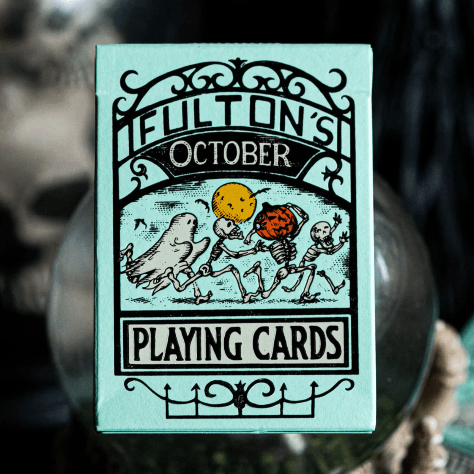 Fultons October Playing Cards - Premium Deck for Poker, Magic Tricks & Collectors | Halloween & Fall Themed Card Games