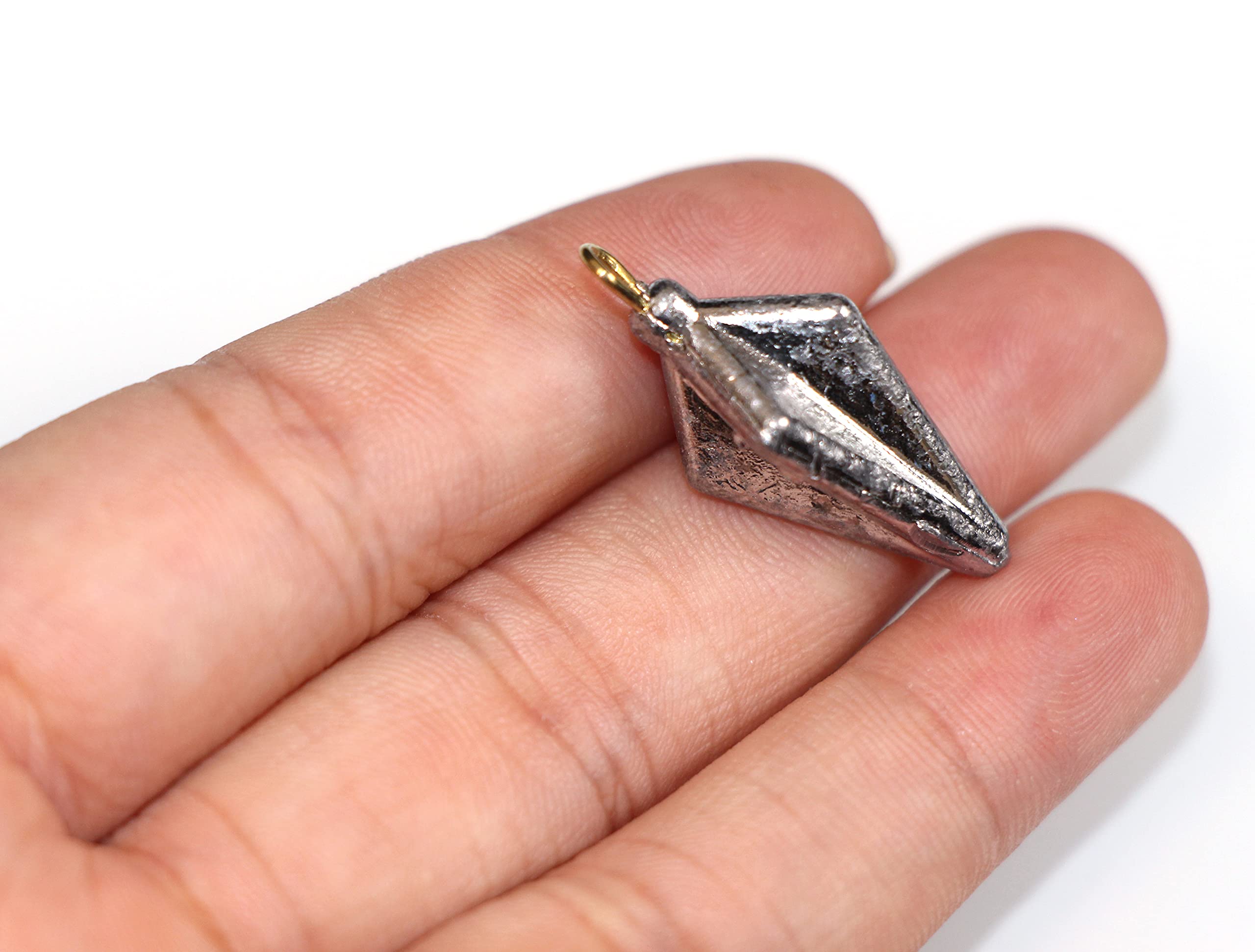 20pcs Fishing Pyramid Weights Kit - 10g Bullet Lead Sinkers for Saltwater & Freshwater Fishing - Perfect for Bass, Trout, and Catfish Angling