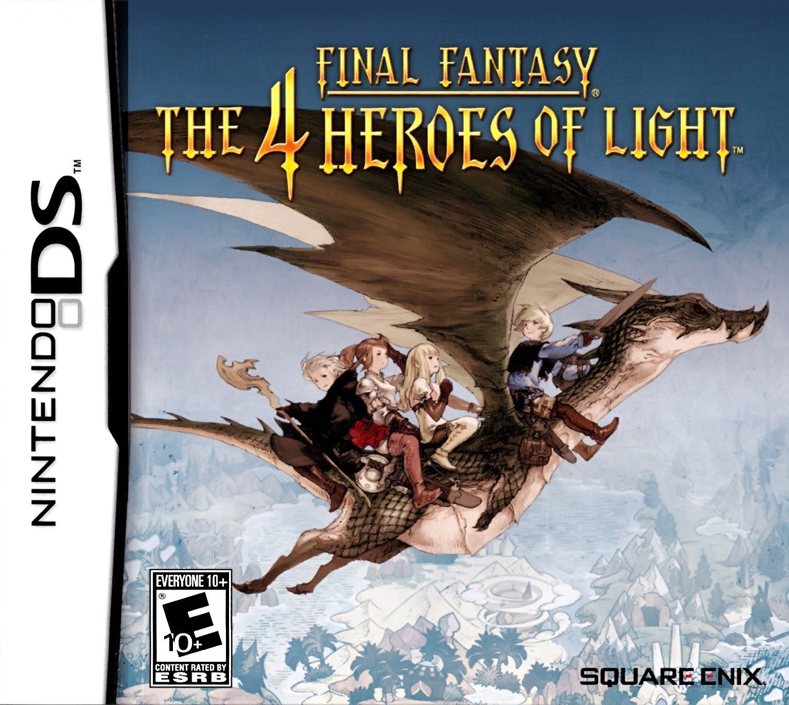 Final Fantasy: The 4 Heroes of Light - Classic JRPG Adventure Game for Nintendo DS | Perfect for Fantasy RPG Fans & Retro Gaming Enthusiasts | Great for Travel & Commute Gaming