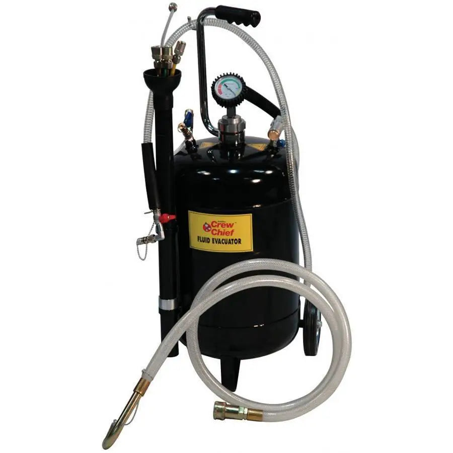 JohnDow 15 Gallon Air Operated Fluid Dispenser - Heavy Duty Industrial Lubricant & Oil Transfer Pump for Automotive, Manufacturing & Workshop Use