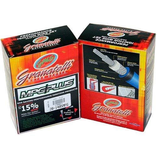 GRANATELLI 28-1379S High Performance Spark Plug Wire Set - Compatible with Ford, Chevy, Dodge - Enhances Engine Power & Fuel Efficiency - Perfect for Racing, Off-Road & Daily Driving