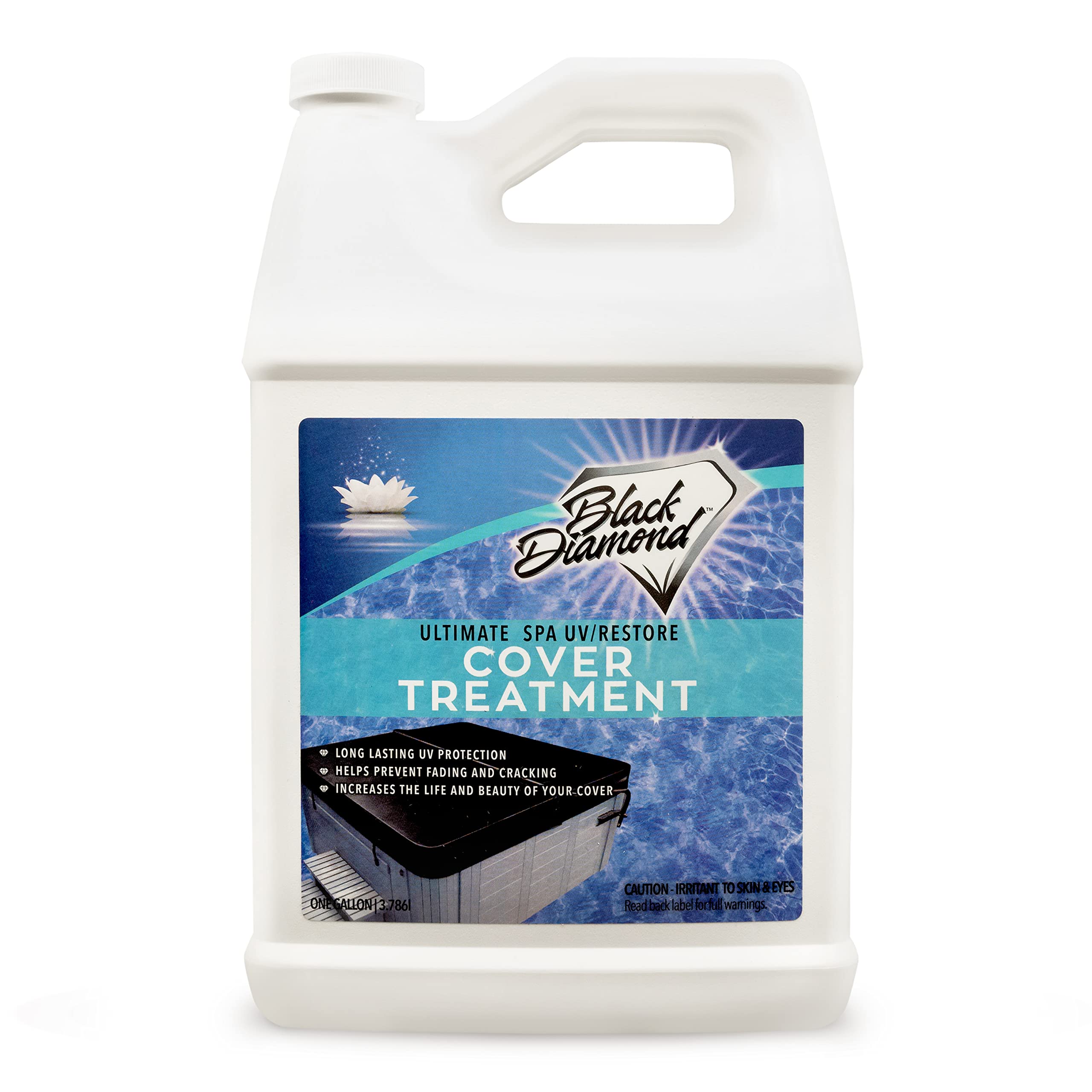 Black Diamond Stoneworks Ultimate Spa Hot Tub UV Protectant & Conditioner - Restores & Protects Vinyl & Plastic Covers | Extends Lifespan for Hot Tubs, Spas & Pool Covers