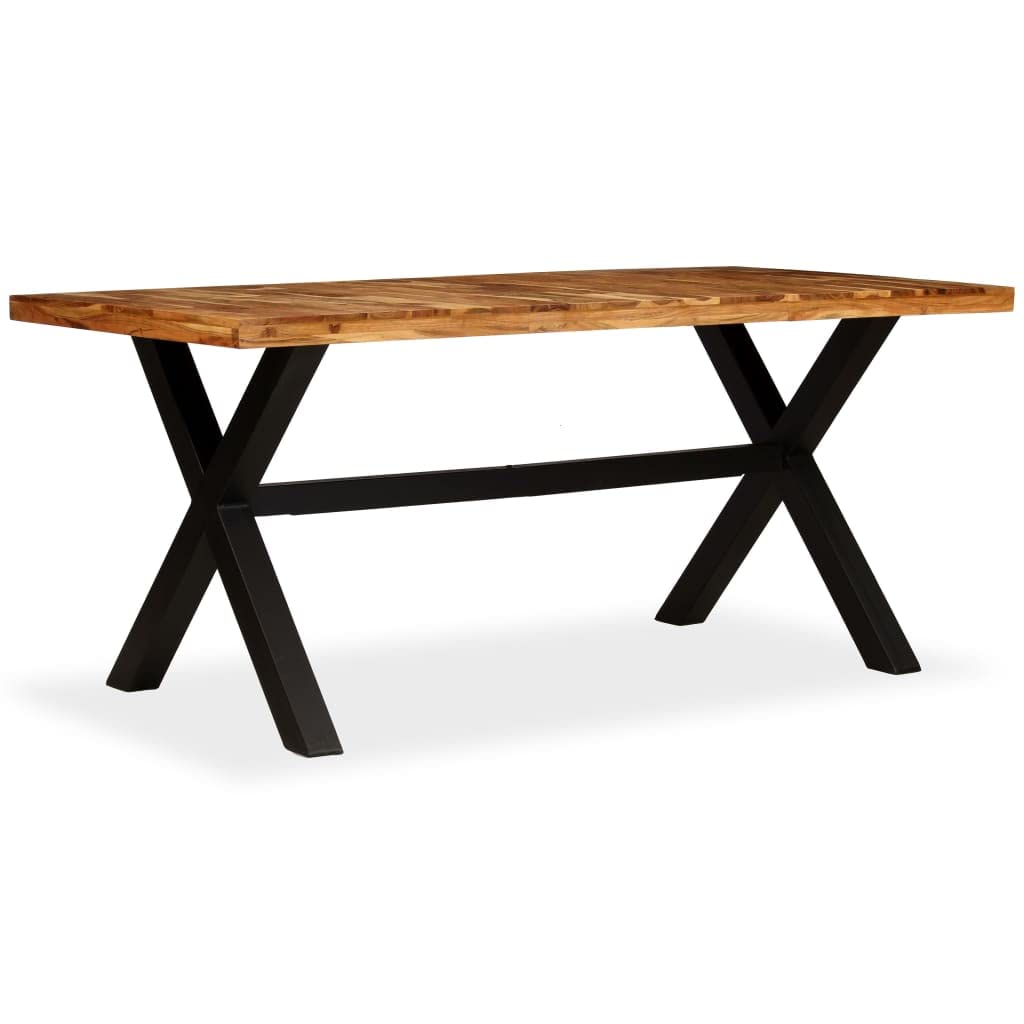 Solid Acacia & Mango Wood Dining Table 70.9