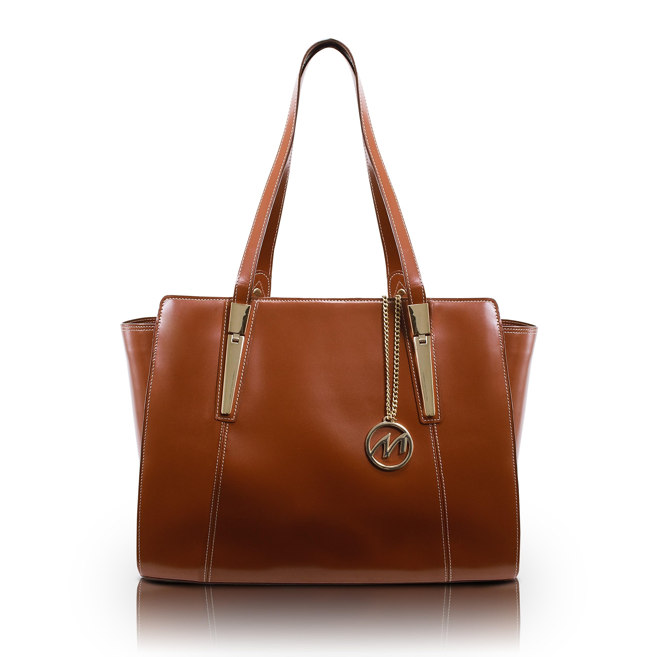 McKlein Stylish & Durable Leather Tote Bag for Women - Perfect for Work, Travel & Everyday Use | Premium Quality Handbag with Spacious Interior & Multiple Pockets