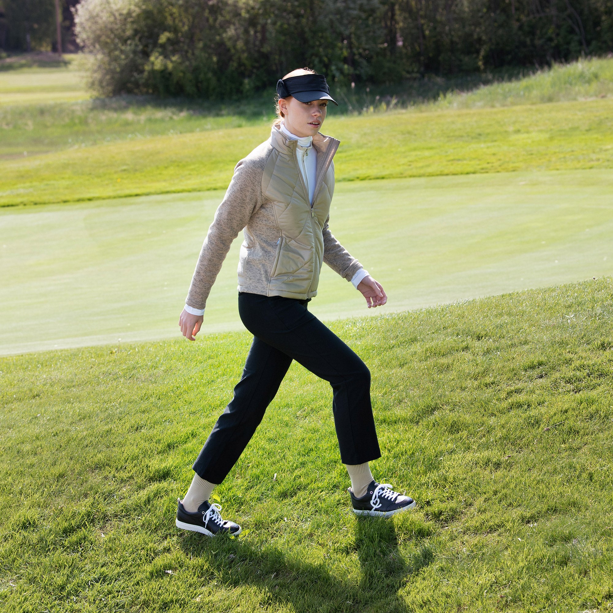 Palermo Women's Golf Jacket - Lightweight Waterproof Windbreaker for Daily Sports & Outdoor Activities | Perfect for Golfing, Running, Hiking & Casual Wear