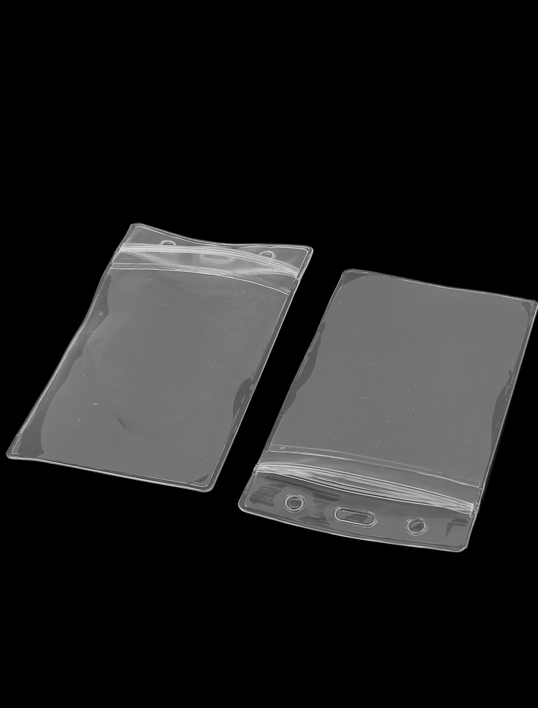 uxcell ID Card Badge Holder & Business Card Case - Durable Plastic with Metal Clip (a15061600ux0055) - Perfect for Office, Security, Conferences & Events