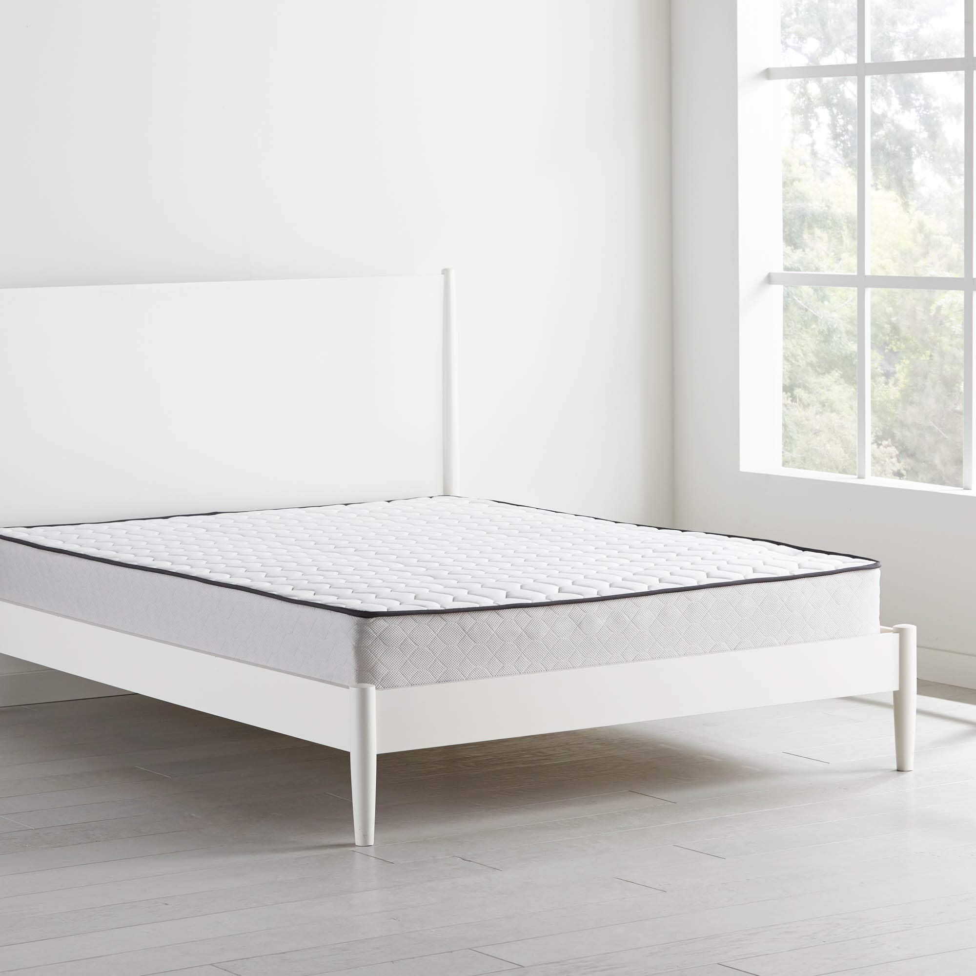 Brighton Firm 8-Inch Hybrid Mattress with Durable Tempered Coils & CertiPur-US Certified Foams - 5 Year Warranty - Twin XL Size for Kids Bedroom, Guest Room or Dormitory
