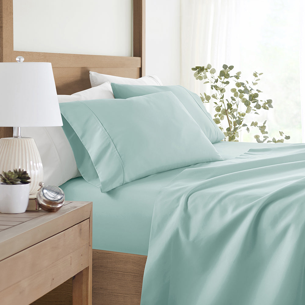 2-Piece Soft & Breathable Pillowcase Set - 100% Cotton Bedding for Comfortable Sleep - Perfect for Home, Hotel, and Travel Use