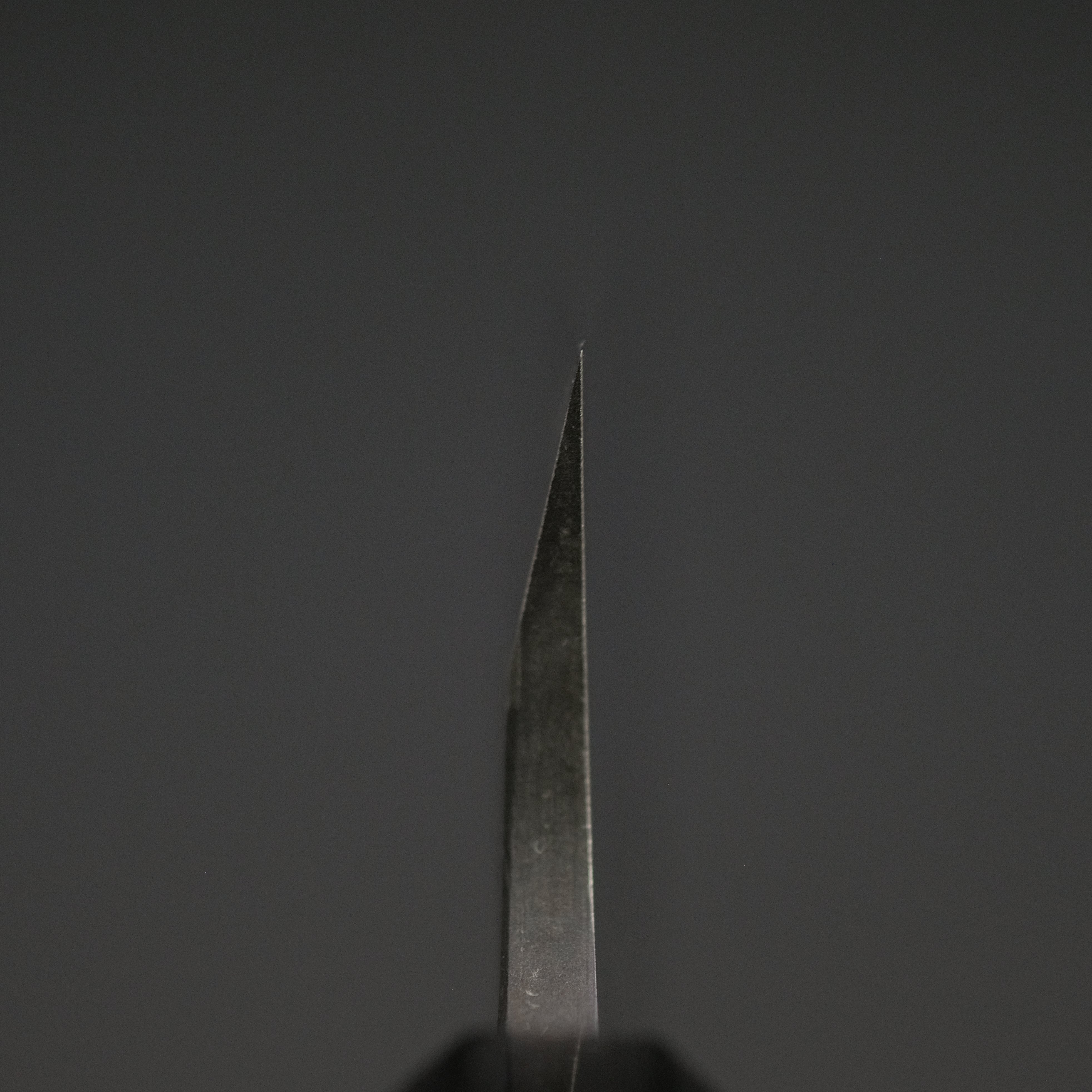 Premium Kitaoka Blue #2 Kurouchi Funayuki 180mm Japanese Kitchen Knife with Ebony Handle - Perfect for Sushi, Sashimi & Meat Cutting - Professional Chef & Home Cooking Essential