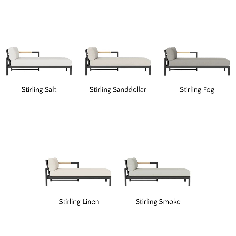 Breeze XL Outdoor Chaise Lounge Right - Premium Patio Furniture for Poolside, Garden & Backyard Relaxation