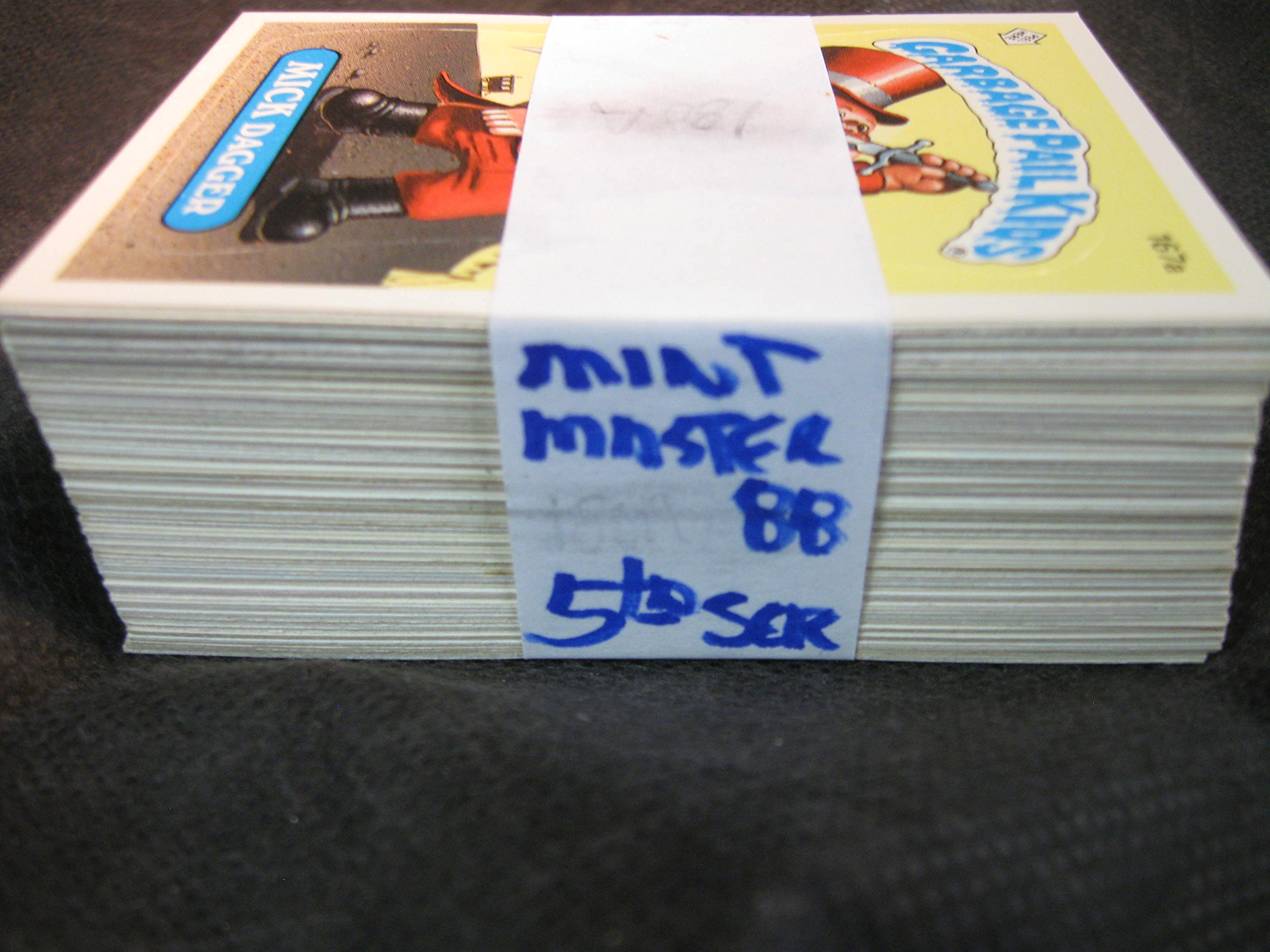 Garbage Pail Kids Series 5 Complete Trading Card Set | 80s Nostalgia Collectibles | Perfect for Collectors, Gift Giving & Pop Culture Displays