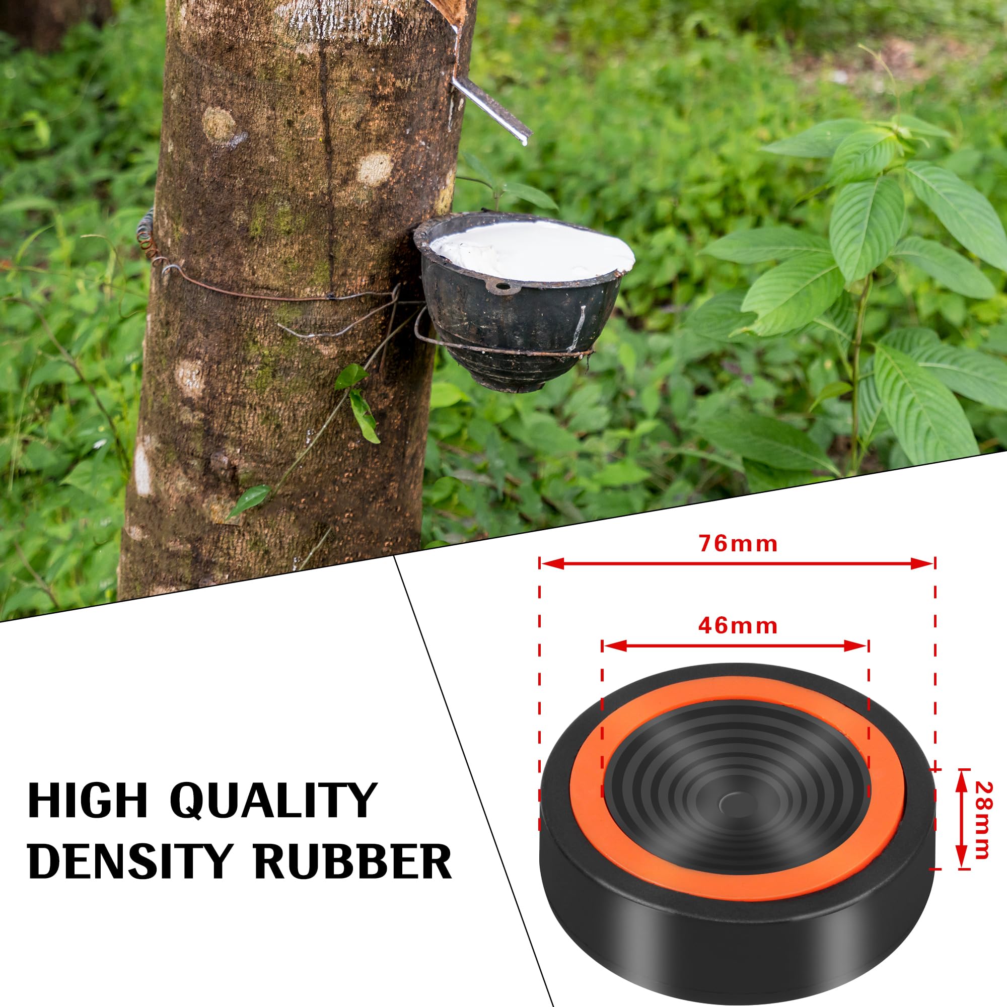 Anti-Vibration Telescope Mount Pads - Shock Absorbing Vibration Dampening Pads for Astronomy Equipment | Perfect for Stargazing, Astrophotography & Telescope Stability