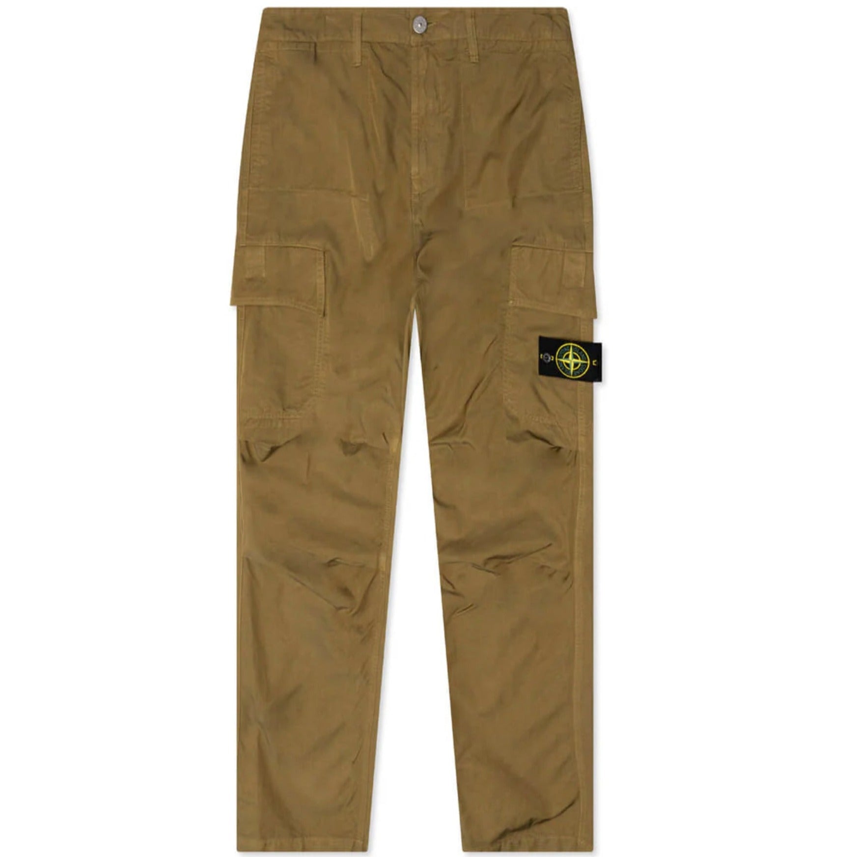 Stone Island Cargo Pants for Men - Durable Military Style Tactical Pants with Multiple Pockets | Perfect for Outdoor Activities, Hiking & Urban Streetwear