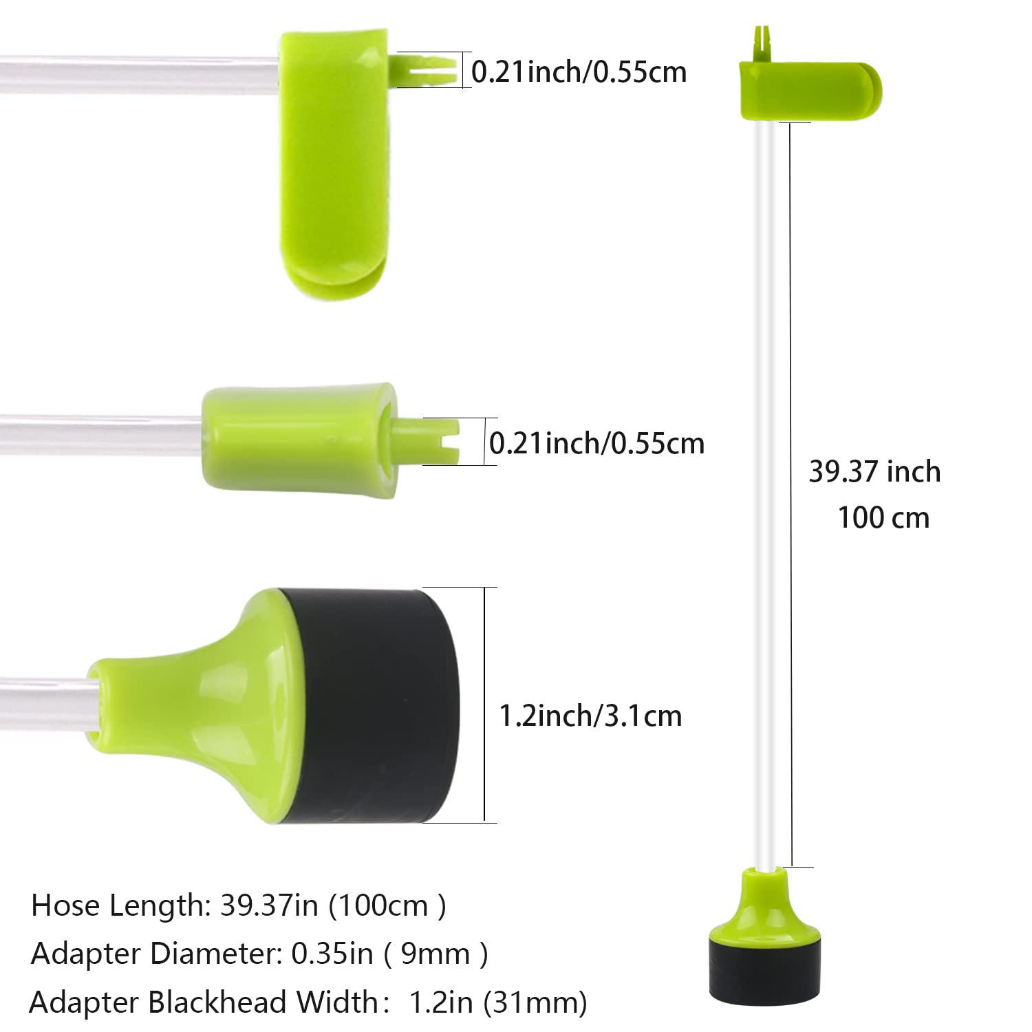 FoodSaver Vacuum Sealer Accessory Hose - Compatible with All Sealing Zipper Bags, Wine Stoppers & Jar Lids - Perfect for Food Preservation, Meal Prep & Sous Vide Cooking