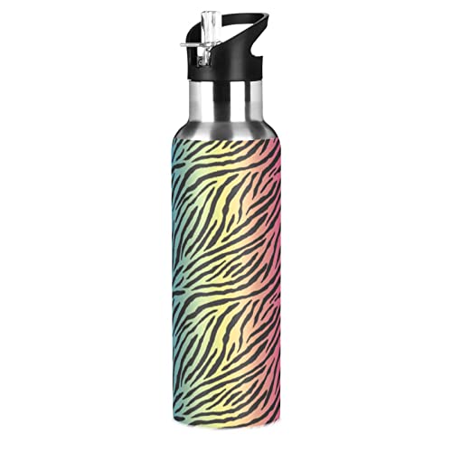 Rainbow Zebra Stripe