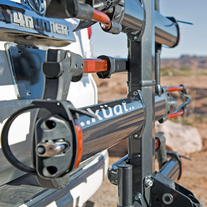 Kuat NV 2.0 2-Bike Hitch Mount Rack for Cars & SUVs - Heavy Duty Bicycle Carrier for Road & Mountain Bikes - Perfect for Road Trips & Outdoor Adventures