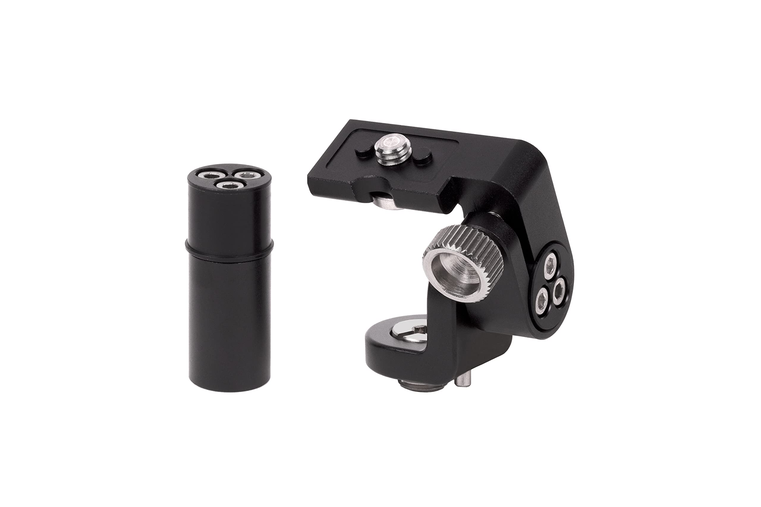 Wooden Camera Tilt Monitor Hinge (3/8-16 Thread) - 180-Degree Adjustable Monitor Mount for DSLR Cameras & LCD Screens - Perfect for Photography Studios, Vlogging & Video Production