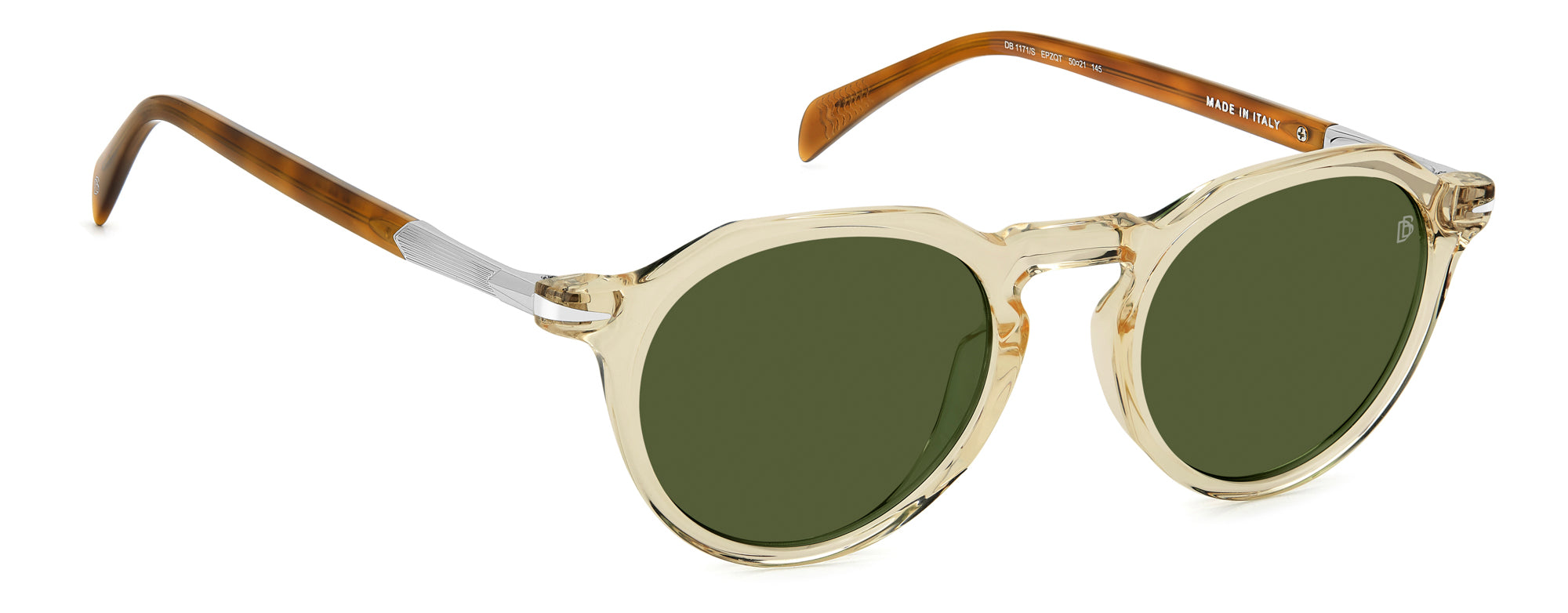 David Beckham DB1171/S Men's Sunglasses - Polarized UV Protection Aviator Style for Driving, Outdoor Sports & Fashion