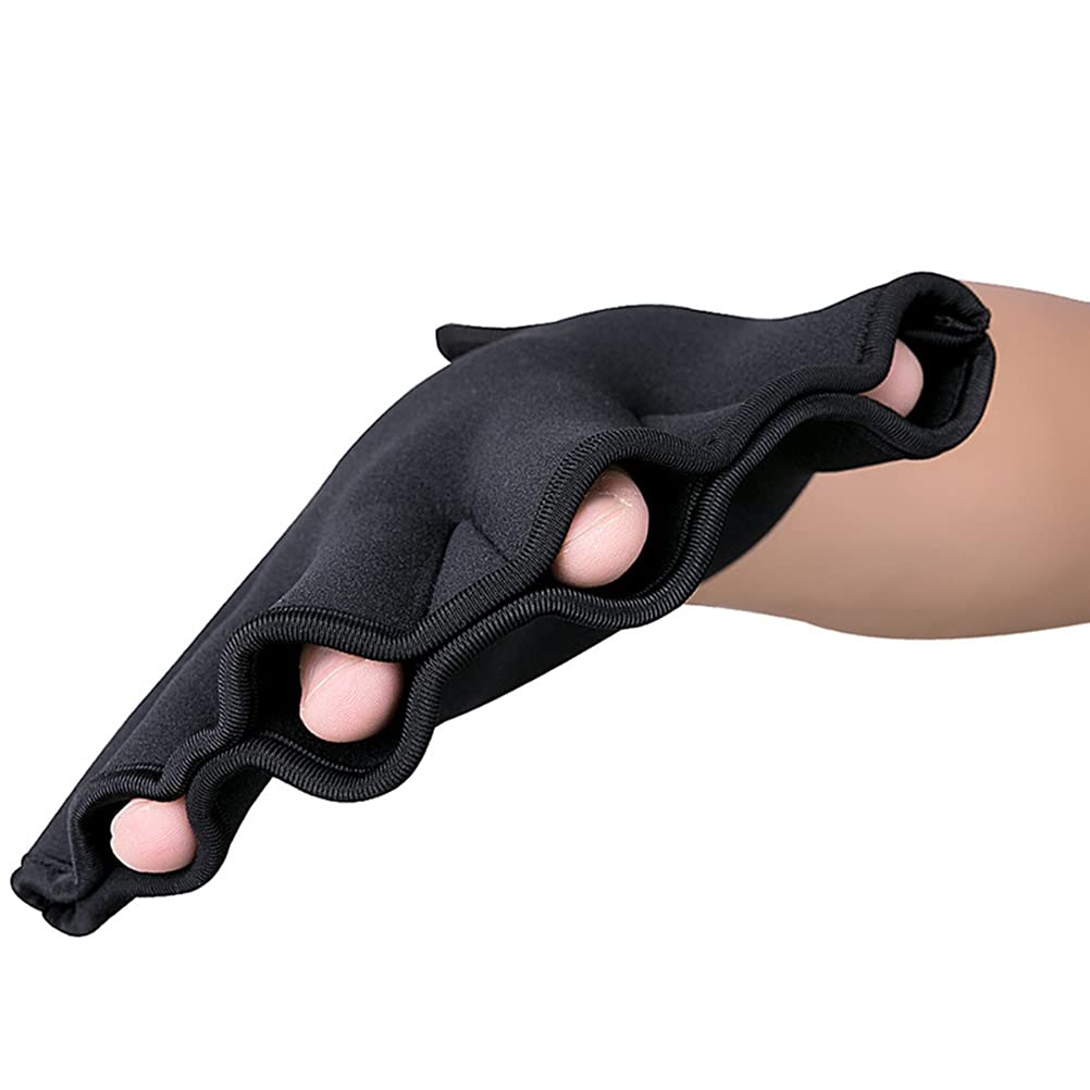 BESPORTBLE 1 Pair Webbed Swimming Gloves for Men, Women & Kids - Fingerless Swim Paddles for Aquatic Fitness Training, Snorkeling & Water Sports