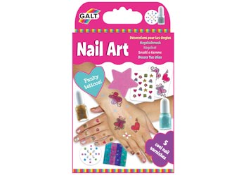Galt Nail Art Kit - Professional Nail Polish & Decoration Set for DIY Manicures at Home | Perfect for Parties, Gifts & Salon-Quality Nails