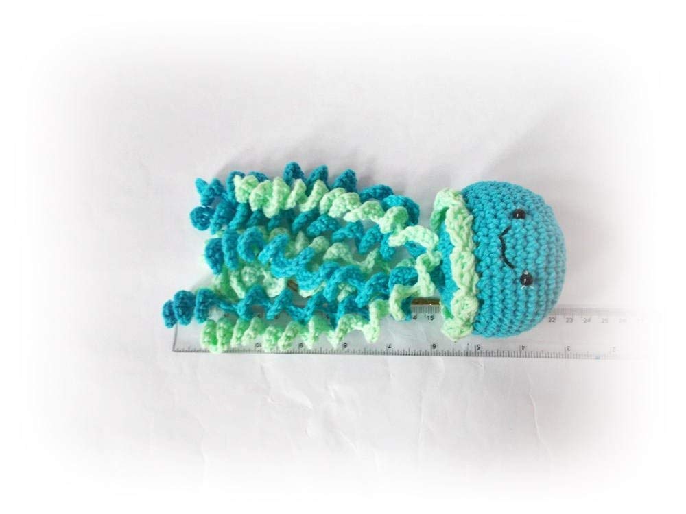 Handmade Octopus Crochet Plush Amigurumi Toy - Soft Stuffed Animal for Kids & Adults - Perfect Gift for Birthdays, Baby Showers & Home Decor
