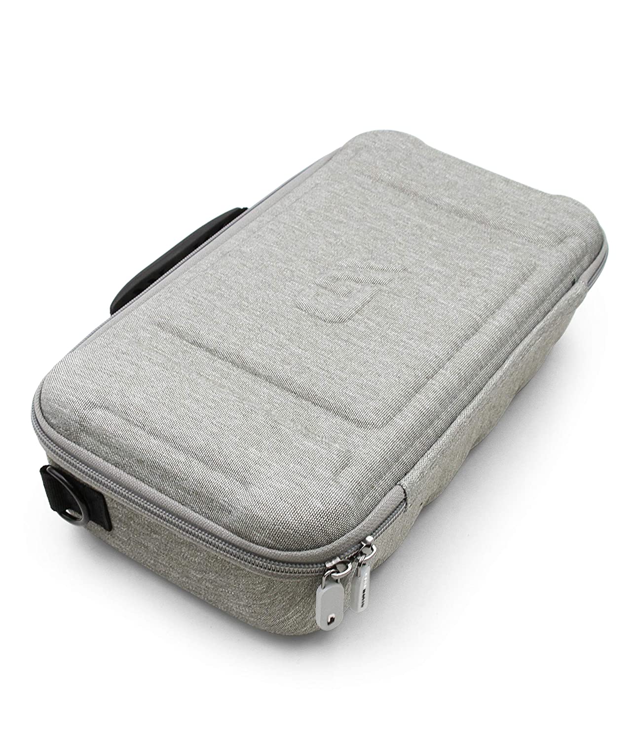 CASEMATIX Professional Hair Clipper Case - Holds 3 Electric Clippers, Trimmers & Hair Buzzers with T-Finishers - Durable Storage Organizer for Barbers & Stylists - Perfect for Salon, Home or Travel Use