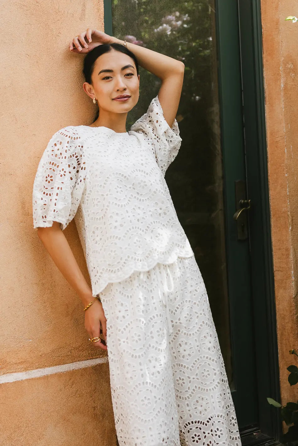 Meant To Be Top in White - Women's Fashion Blouse for Casual & Office Wear | Final Sale