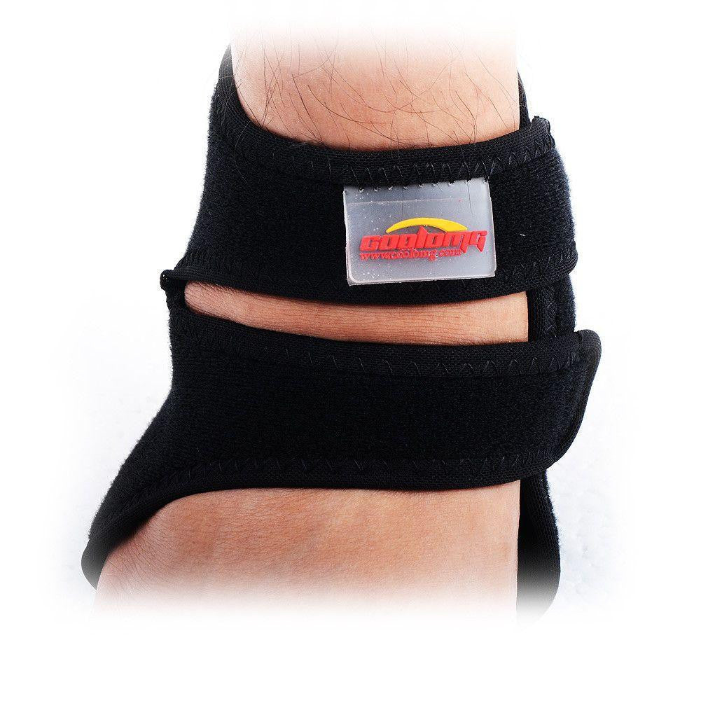 Ankle Support Brace with Open Design - Adjustable Compression for Sprains & Injuries - Ideal for Running, Hiking & Sports Recovery